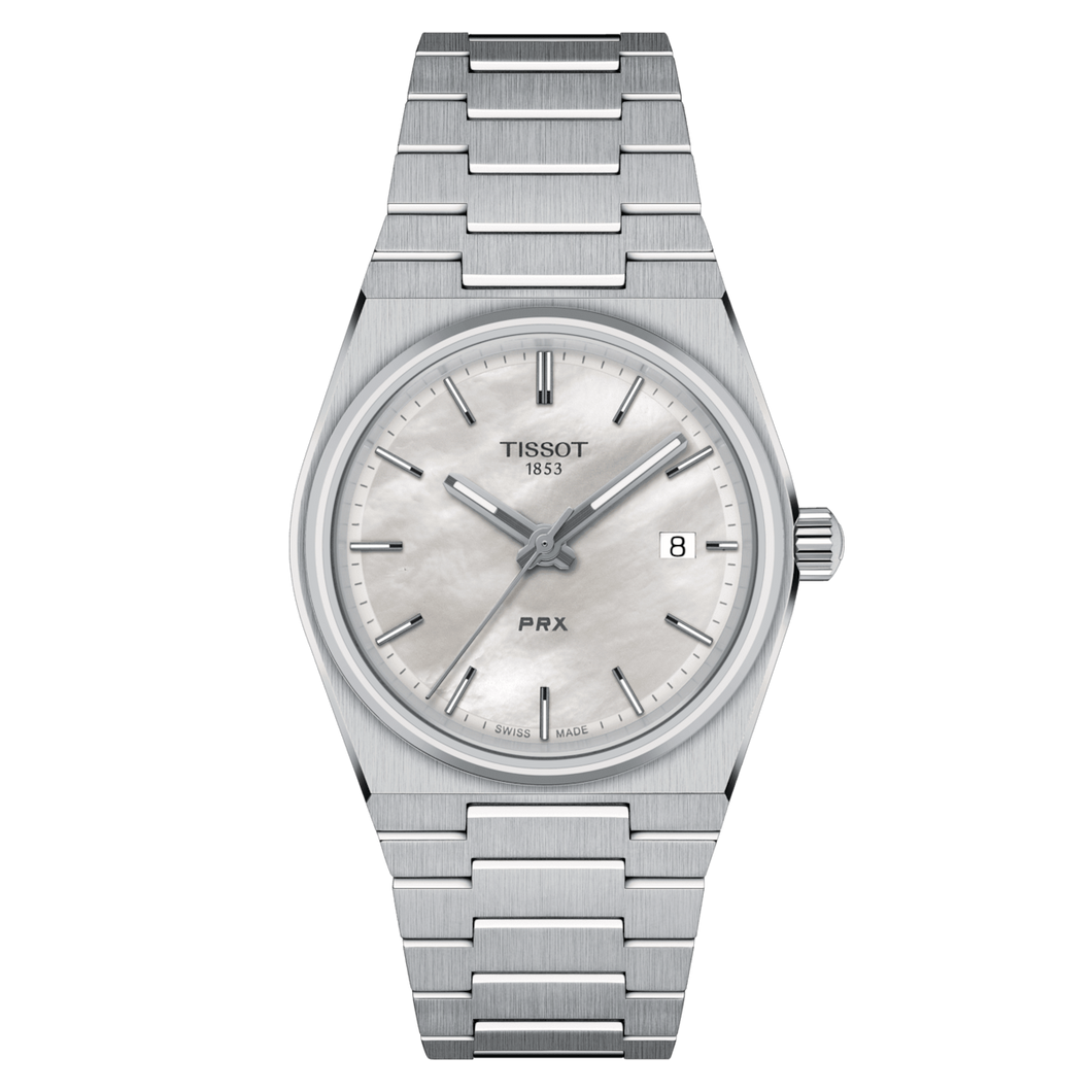 Tissot PRX Quartz White mother-of-pearl - 35mm |  T1372101111100