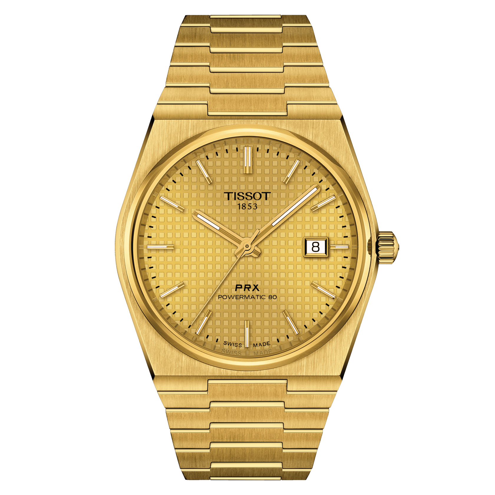 Tissot PRX Powermatic 80 Gold PVD 40mm T1374073302100