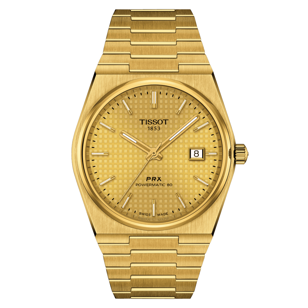 Tissot PRX Powermatic 80 Gold PVD  - 40mm |  T1374073302100