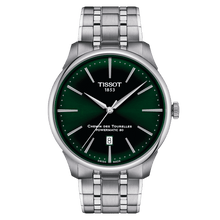 Load image into Gallery viewer, Tissot Chemin des Tourelles Powermatic 80 Green 42mm | T1394071109100
