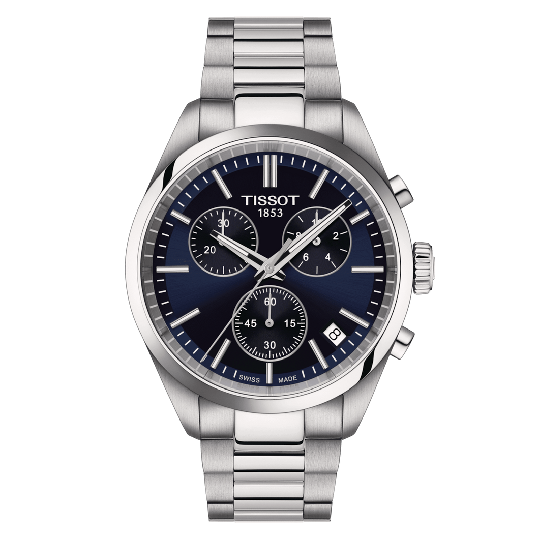 Tissot PR100 Quartz Chrono - Blue |  T1504171104100