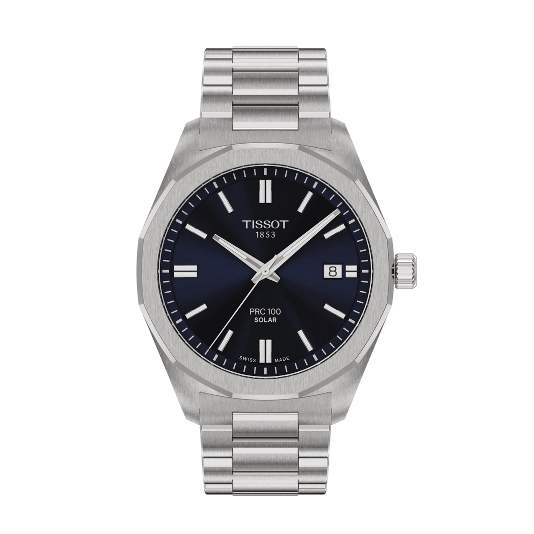 Tissot PRC 100 Solar 39mm - Blue | T1514221104100