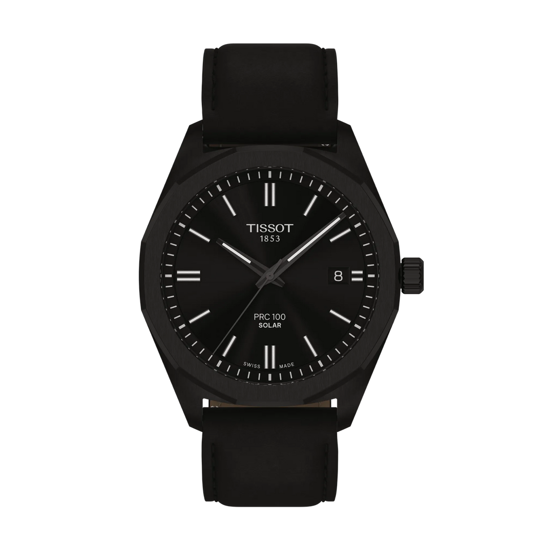 Tissot PRC 100 Solar 39mm - Black | T1514223605100
