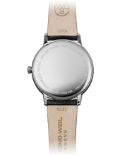Charger l&#39;image dans la galerie, Raymond Weil Toccata Men&#39;s Classic Silver Dial Leather Quartz Watch, 42 mm | 5585-STC-00659
