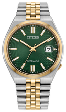 Charger l&#39;image dans la galerie, Citizen Automatic - TSUYOSA &quot;60&quot; - Green - 40mm | NK0024-54X
