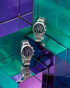 Citizen Tsuki-yomi ATOMIC TIMEKEEPING / SUPER TITANIUM - Deep Purple | BY1010-81Z