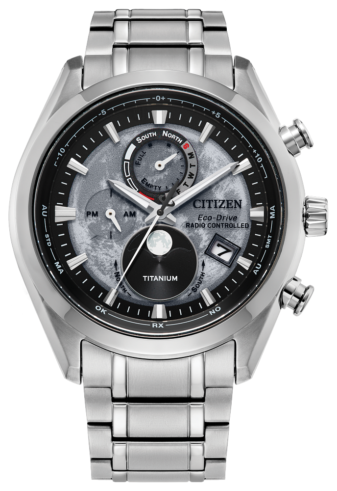 Citizen atomic watch titanium best sale