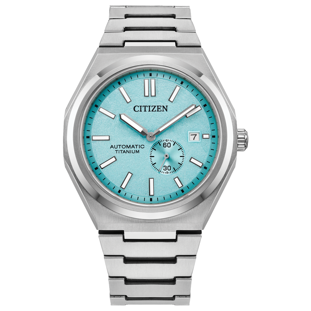 Citizen Automatic - Zenshin Mechanical - Light Blue - 40.5mm  | NJ0180-80M