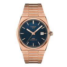 Charger l&#39;image dans la galerie, Tissot PRX Powermatic 80 Rose Gold PVD - Blue - 40mm | T1374073304100
