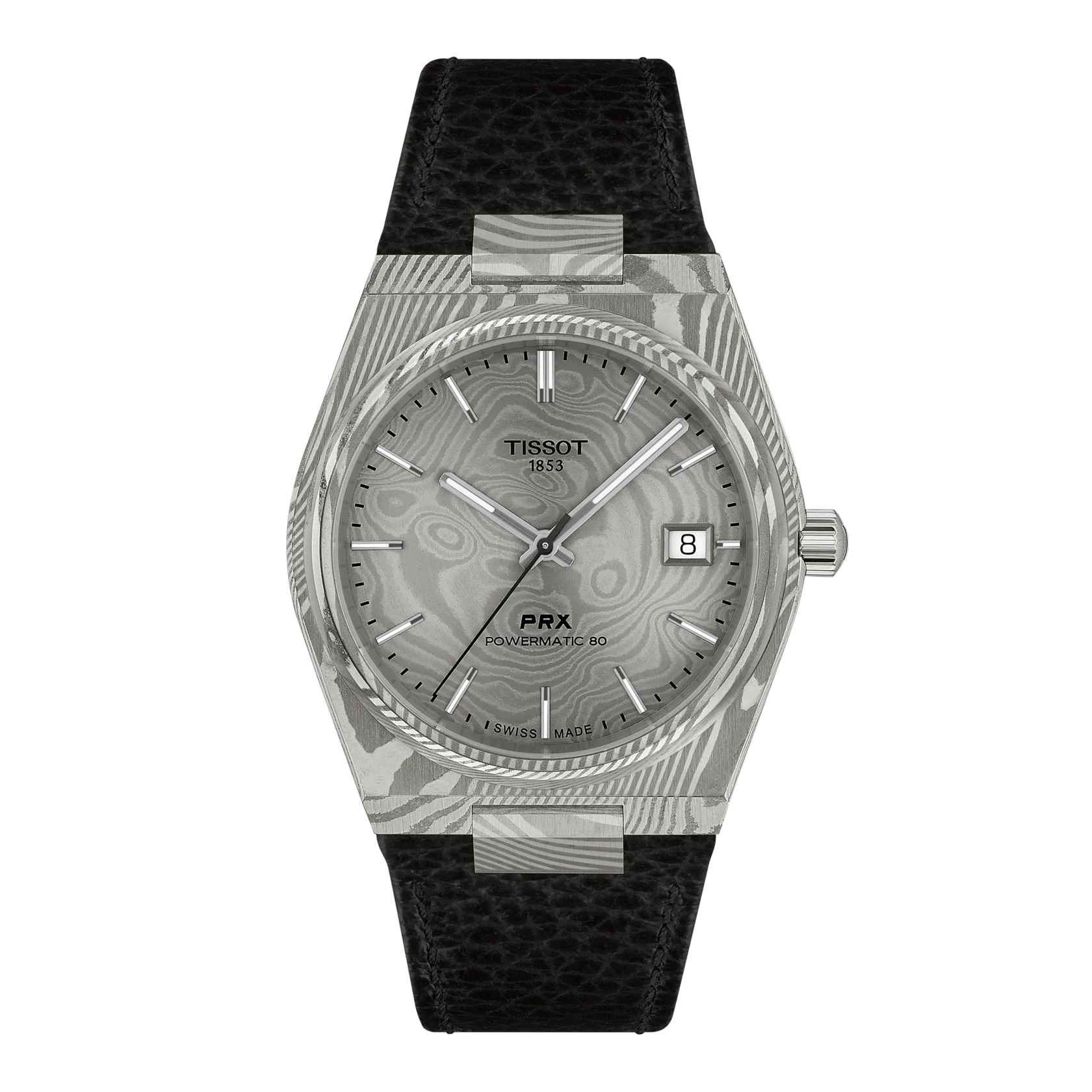 Tissot PRX Damascus Steel Powermatic - 38mm | T1378079608100