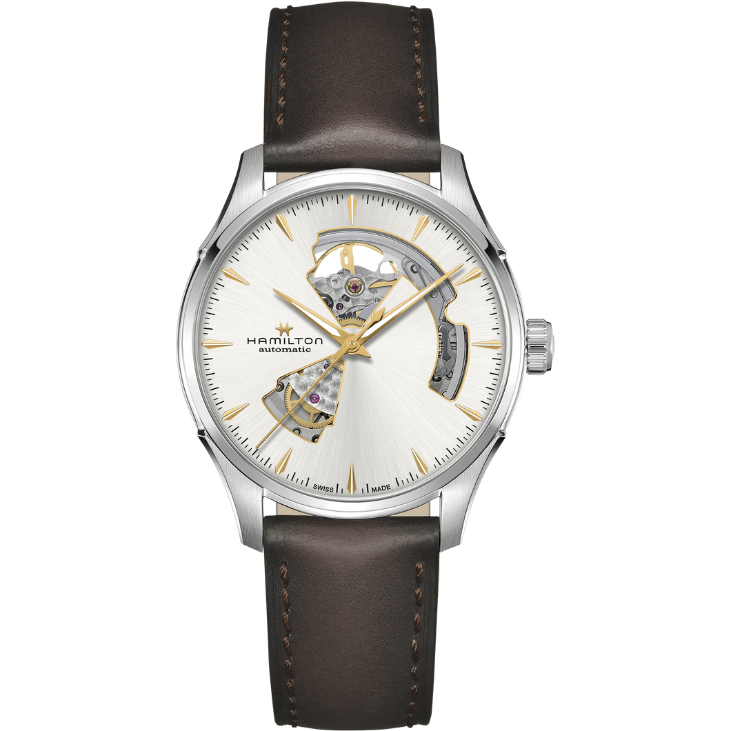 Hamilton Jazzmaster Open Heart Auto Automatic - 40mm  - White | H32675551