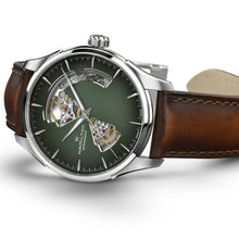 Charger l'image dans la galerie, Hamilton JAZZMASTER OPEN HEART AUTO - 40mm - Green | H32675560
