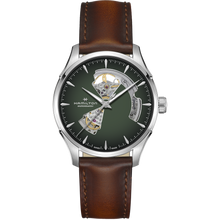 Charger l'image dans la galerie, Hamilton JAZZMASTER OPEN HEART AUTO - 40mm - Green | H32675560
