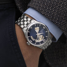 Charger l'image dans la galerie, Hamilton JAZZMASTER OPEN HEART AUTO - 42mm - Blue | H32705141

