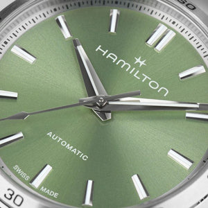 Hamilton JAZZMASTER PERFORMER AUTO - Green | H36105160