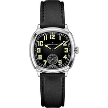 Load image into Gallery viewer, Hamilton AMERICAN CLASSIC Cushion Mechanical - 34mm x 34mm - Black | H36129730
