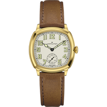 Load image into Gallery viewer, Hamilton AMERICAN CLASSIC Cushion Mechanical - 34mm x 34mm - Beige | H36139520

