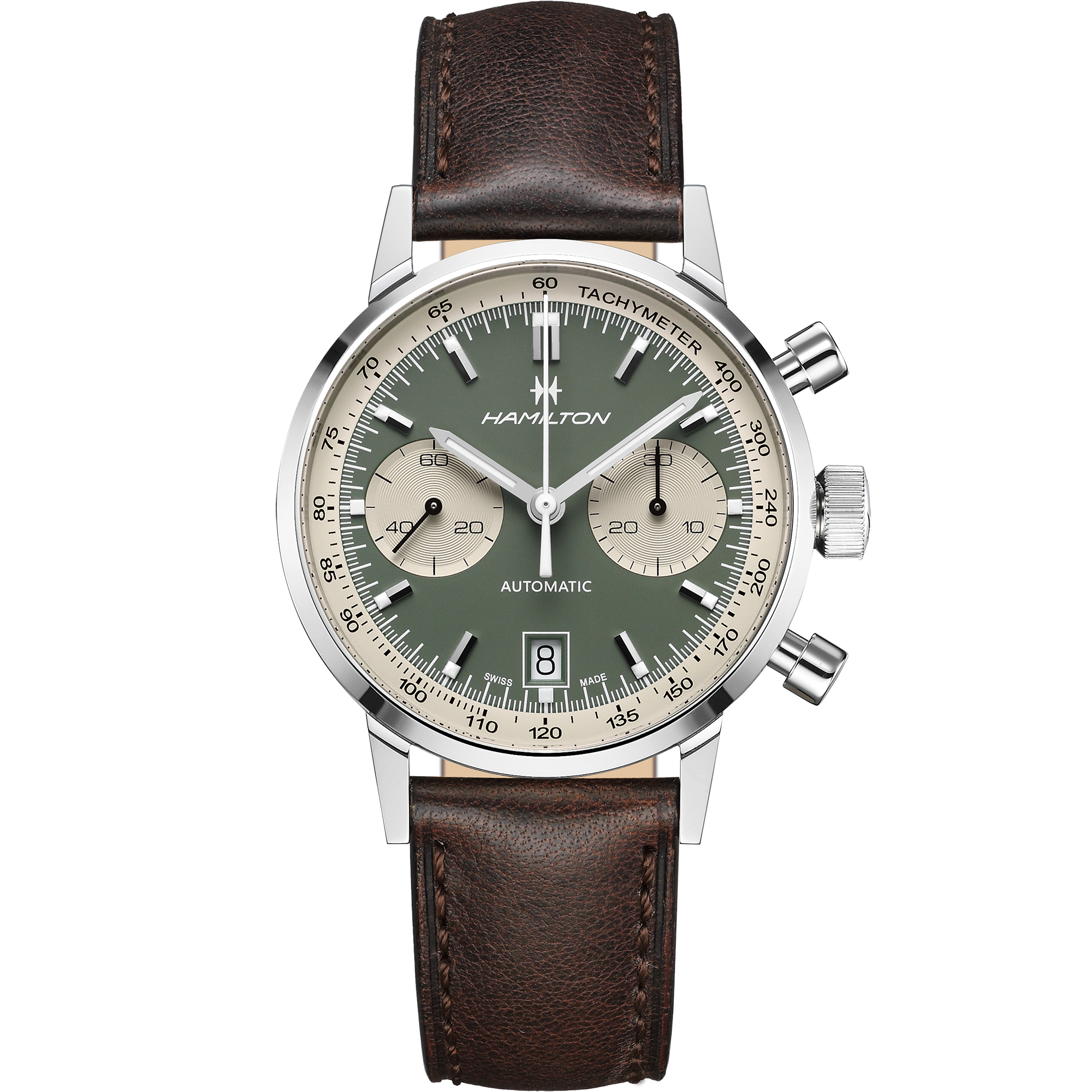Hamilton AMERICAN CLASSIC INTRA-MATIC AUTO CHRONO - 40mm - Green