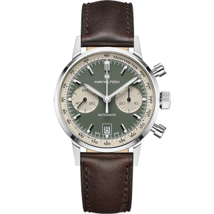 Hamilton AMERICAN CLASSIC INTRA-MATIC AUTO CHRONO - 40mm - Green | H38416560