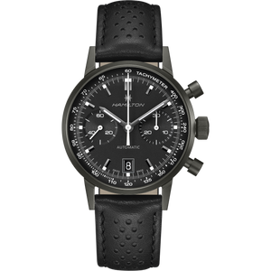 Hamilton AMERICAN CLASSIC INTRA-MATIC AUTO CHRONO - 40mm - Black | H38446730