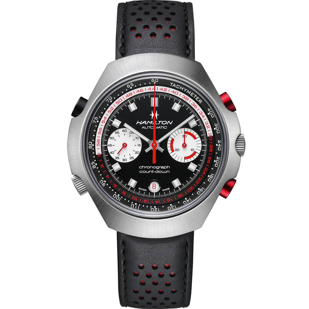 Hamilton American Classic Chrono-Matic 50 Auto Chrono - Limited Edition - 48mm x 52mm - Black | H51616731