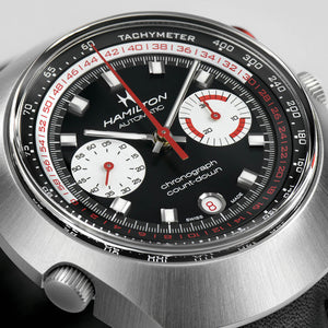 Hamilton American Classic Chrono-Matic 50 Auto Chrono - Limited Edition - 48mm x 52mm - Black | H51616731