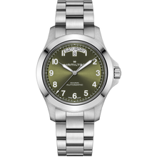 Load image into Gallery viewer, Hamilton Khaki Field King Day-Date AUTO - 40mm - Green | H64475160
