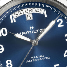 Load image into Gallery viewer, Hamilton Khaki Field King Day-Date AUTO - 40mm - Blue | H64475540
