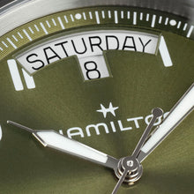 Load image into Gallery viewer, Hamilton Khaki Field King Day-Date AUTO - 40mm - Green | H64475560
