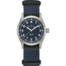 Charger l&#39;image dans la galerie, Hamilton KHAKI FIELD Quartz 38mm - Blue | H69401940
