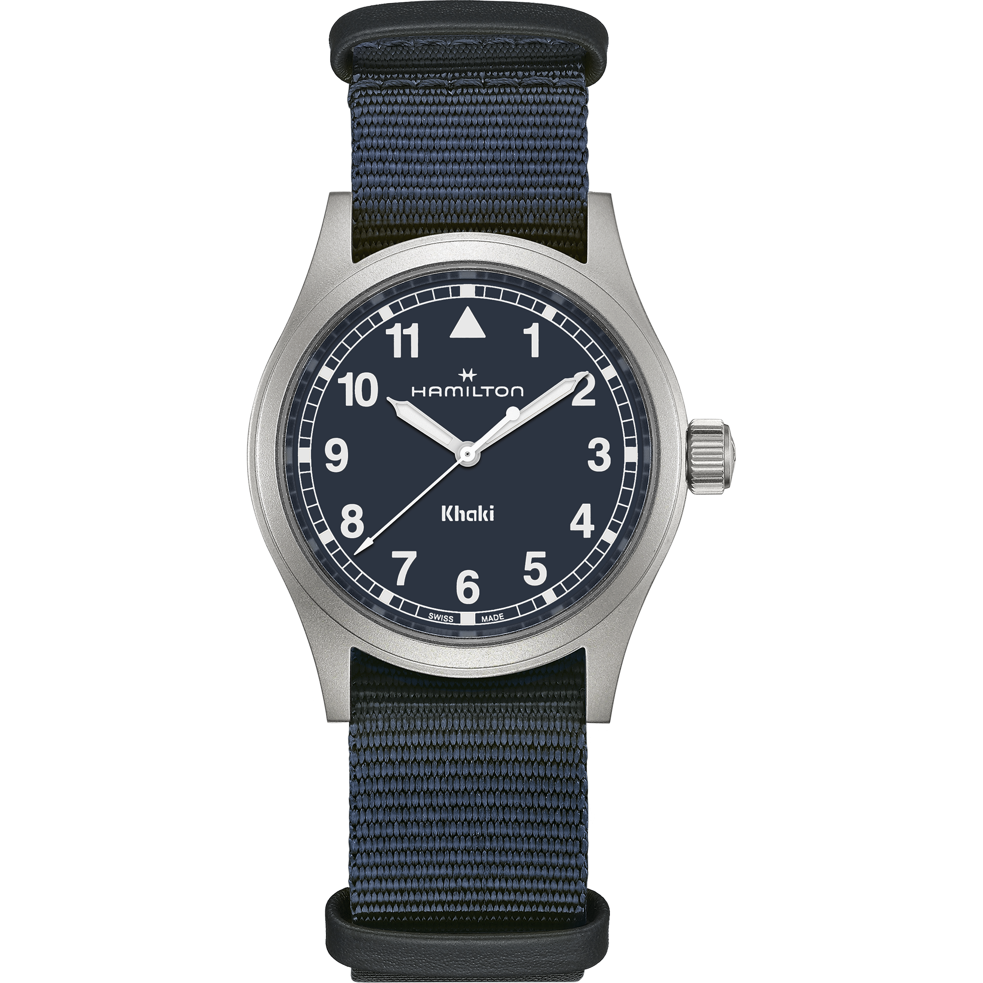 HAMILTON 時計　メンズ Hamilton KHAKI FIELD Quartz 38mm - Blue | H69401940 – Assaleh