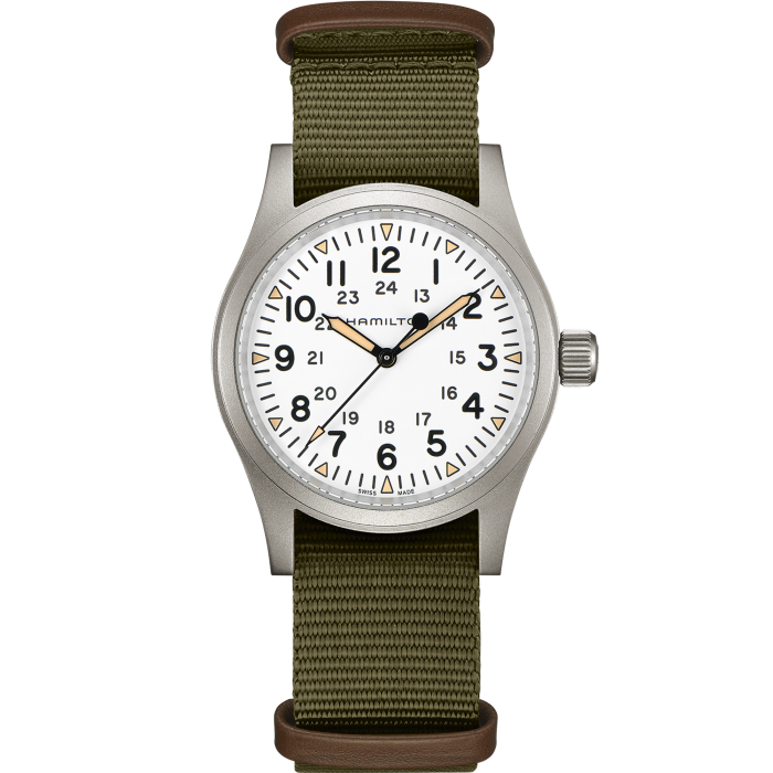 Hamilton KHAKI FIELD MECHANICAL 38mm - White | H69439411