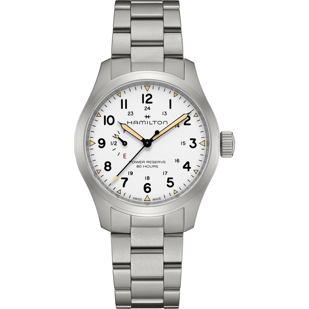 Hamilton KHAKI FIELD Mechanical Power Reserve - White - 40mm | H69509110
