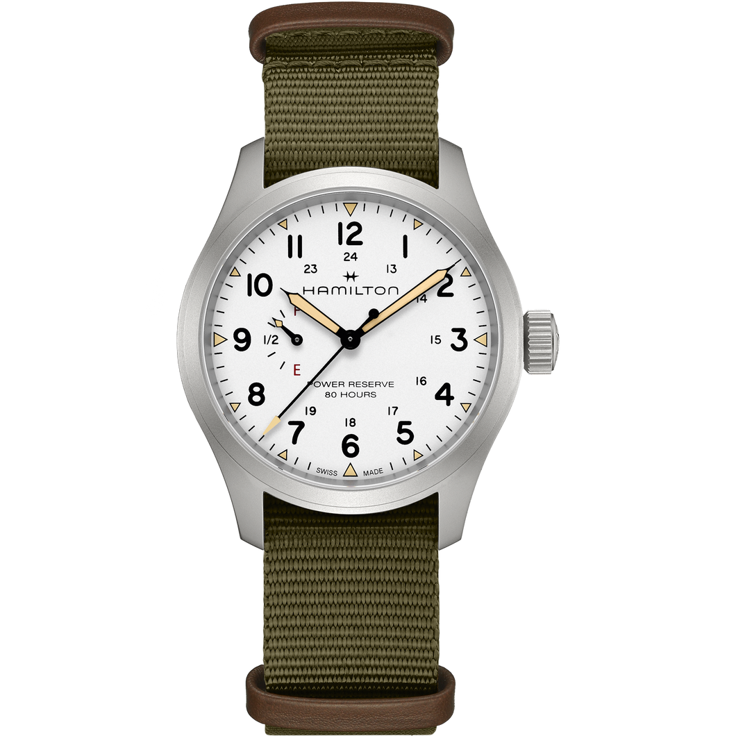 Hamilton KHAKI FIELD Mechanical Power Reserve - White - 40mm | H69509910