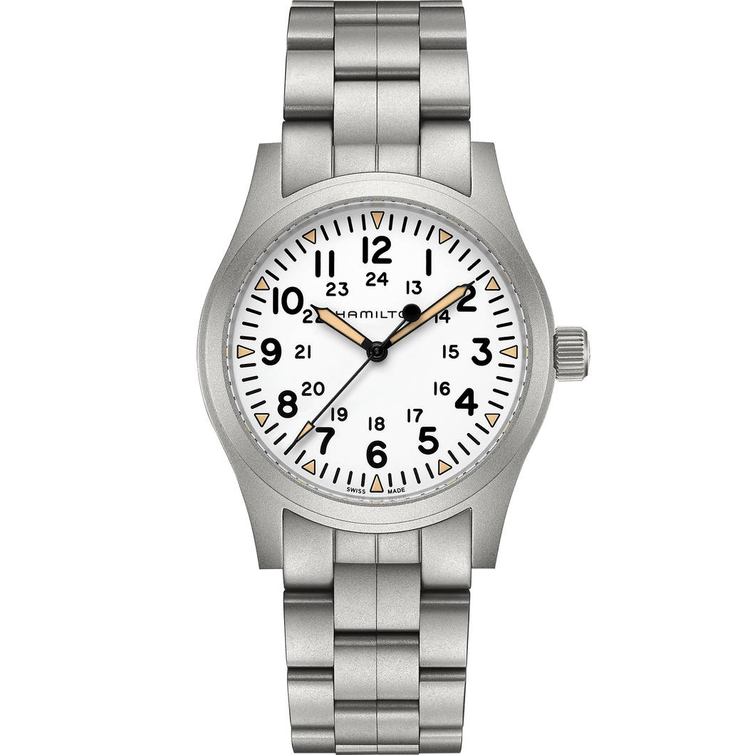 Hamilton KHAKI FIELD MECHANICAL 42mm - White | H69529113