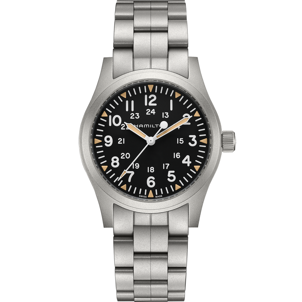 Hamilton KHAKI FIELD MECHANICAL 42mm - Black | H69529133