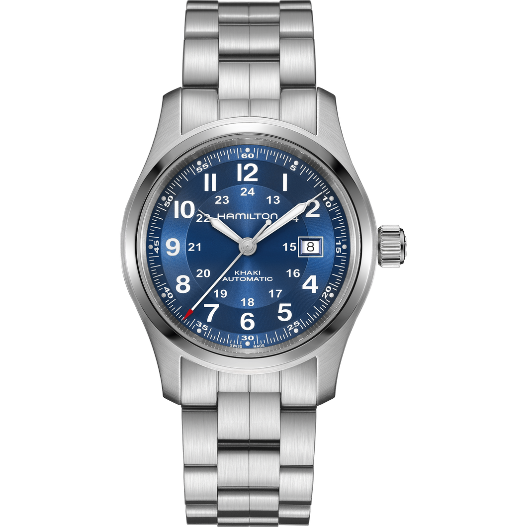 Hamilton KHAKI FIELD AUTO - 42mm -  Blue | H70605140