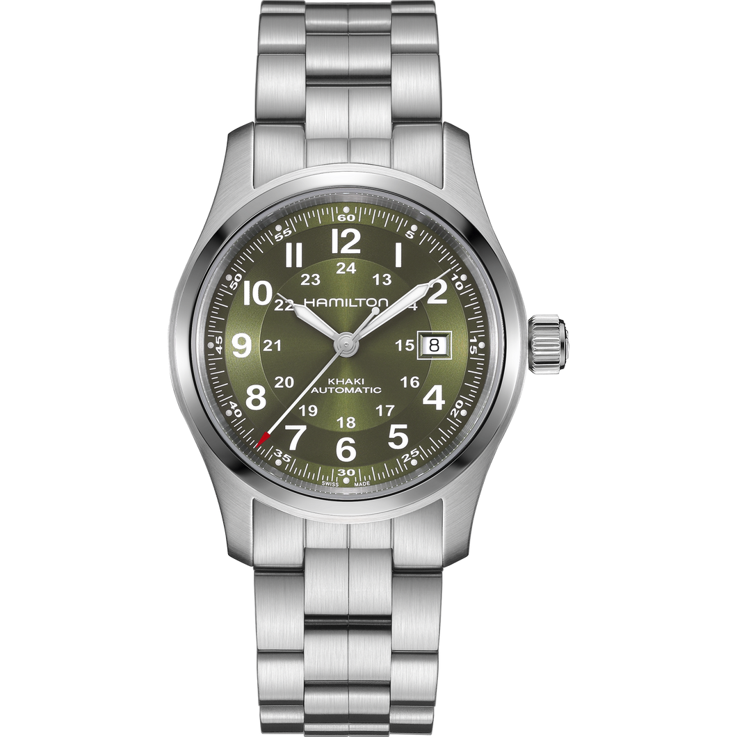 Hamilton KHAKI FIELD AUTO - 42mm -  Green  | H70605160