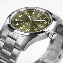 Load image into Gallery viewer, Hamilton KHAKI FIELD AUTO - 42mm -  Green  | H70605160
