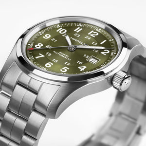 Hamilton KHAKI FIELD AUTO - 42mm -  Green  | H70605160