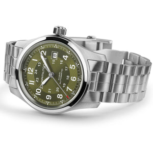 Hamilton KHAKI FIELD AUTO - 42mm -  Green  | H70605160