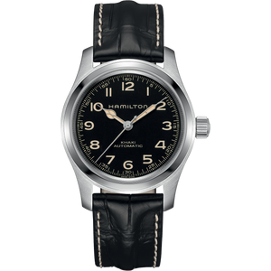 Hamilton KHAKI FIELD MURPH AUTO - Bracelet Bundle - Black - 42mm | H70605732
