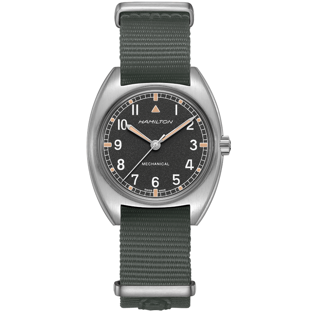 Hamilton KHAKI AVIATION PILOT PIONEER MECHANICAL - Black | H76419931