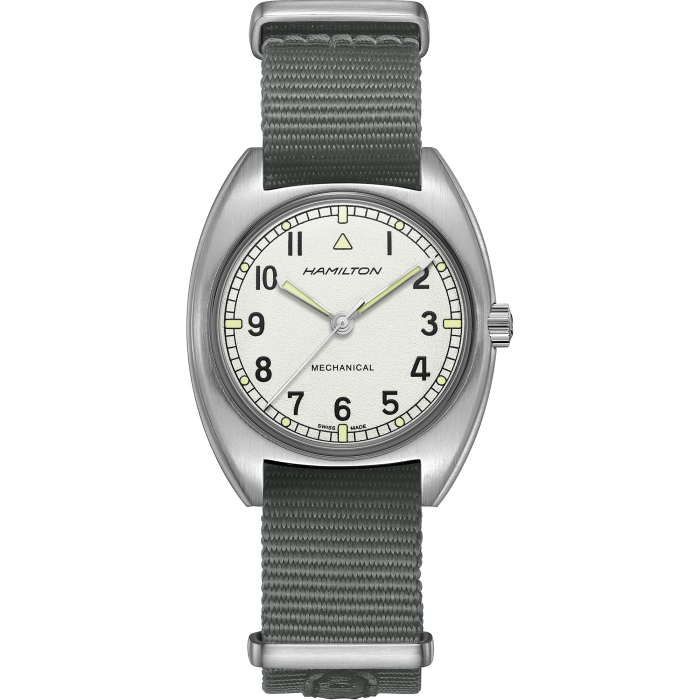Hamilton KHAKI AVIATION PILOT PIONEER MECHANICAL - Silver
