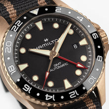 Load image into Gallery viewer, Hamilton KHAKI NAVY SCUBA AUTO GMT Bronze - 43mm | H82565930
