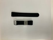 Charger l&#39;image dans la galerie, Seiko Rubber Black Watch Strap (for SNJ025) | R043011J1
