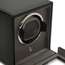 Load image into Gallery viewer, WOLF - Cub Single Watch Winder with Cover - Black  | 461103
