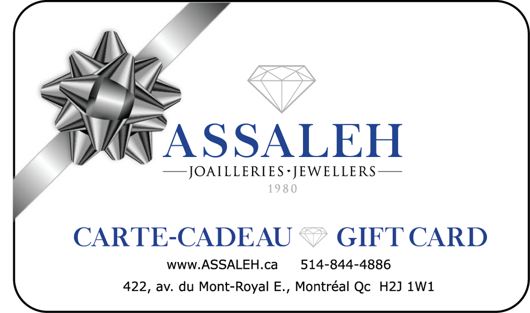 Assaleh | Carte cadeau - Carte-Cadeau