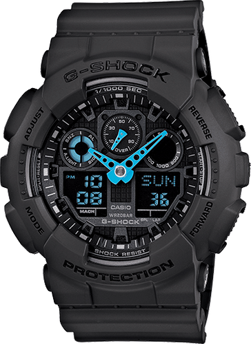 【けん】 CASIO G-SHOCK GAS-100BL WATCH IT! Casio G-Shock | GAS100B-1A2 – WATCH IT! Canada