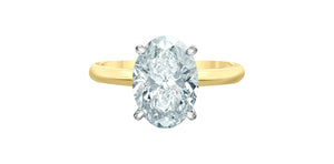 Solitaire Ring 14kt | LGD | 1.59ct VS2-E